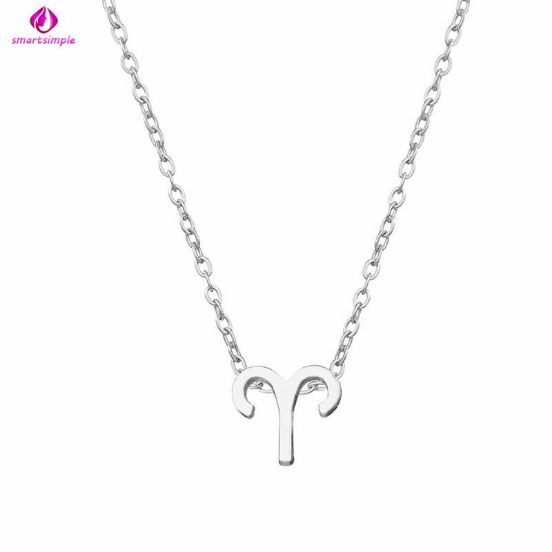 Vòng Cổ Nữ Có Mặt Biểu Tượng Cung Hoàng Đạo Phong Cách Thời Trang Độc Đáo