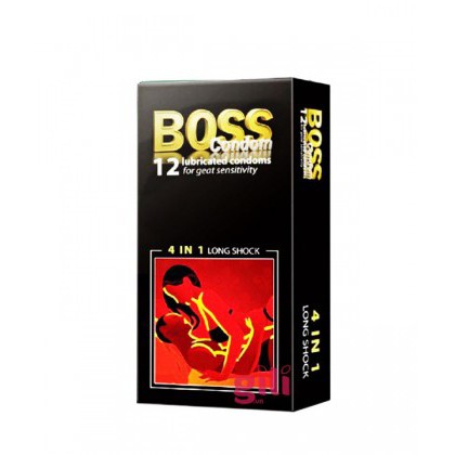 [ Giá sỉ ] Combo 3 Hộp Bao cao su Boss Gân gai , kéo dài 36 cái