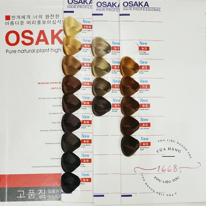 THUỐC NHUỘM OSAKA 100ML + TRỢ NHUỘM LAVOX OXY