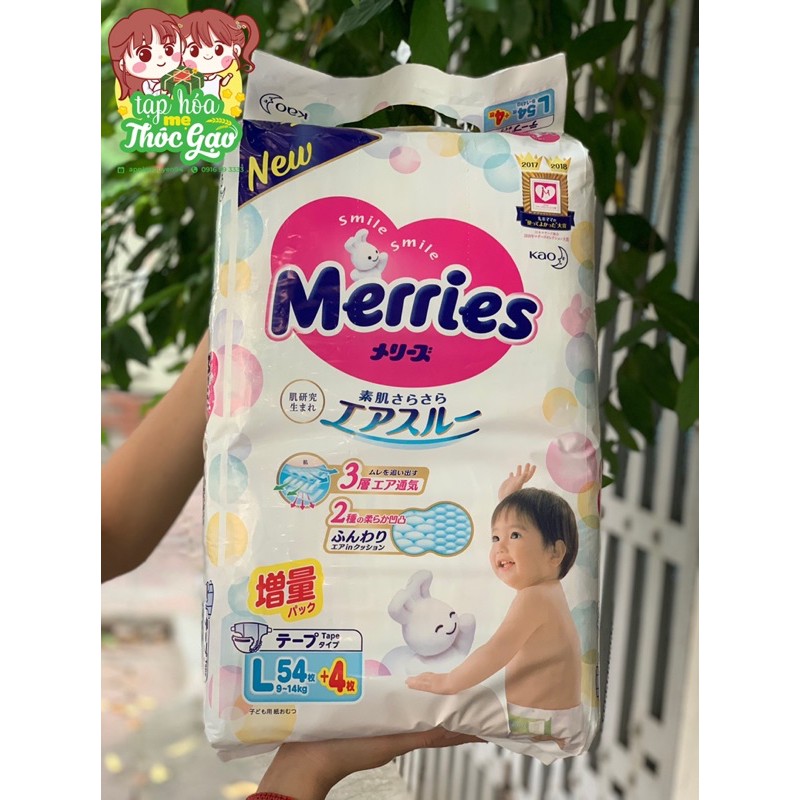 (Cộng miếng - Jumbo) Bỉm Merries nội địa Nhật bản đủ size Nb96 S88 M68 M64 L50 XL44 XXL28 applenguyen94