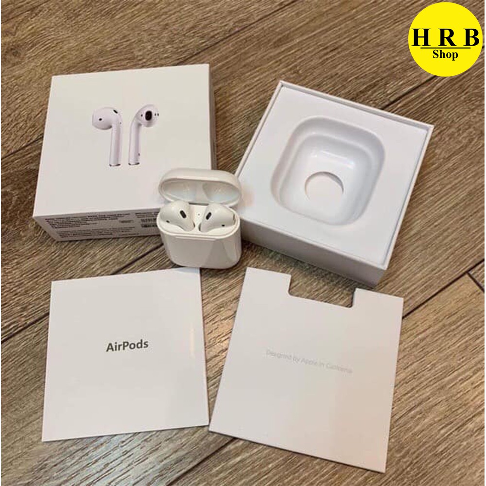 [Phiên Bản Cao Cấp] Airpods 2/ Tai Nghe Bluetooth Không Dây Định Vị, Đổi Tên, Sạc Không Dây