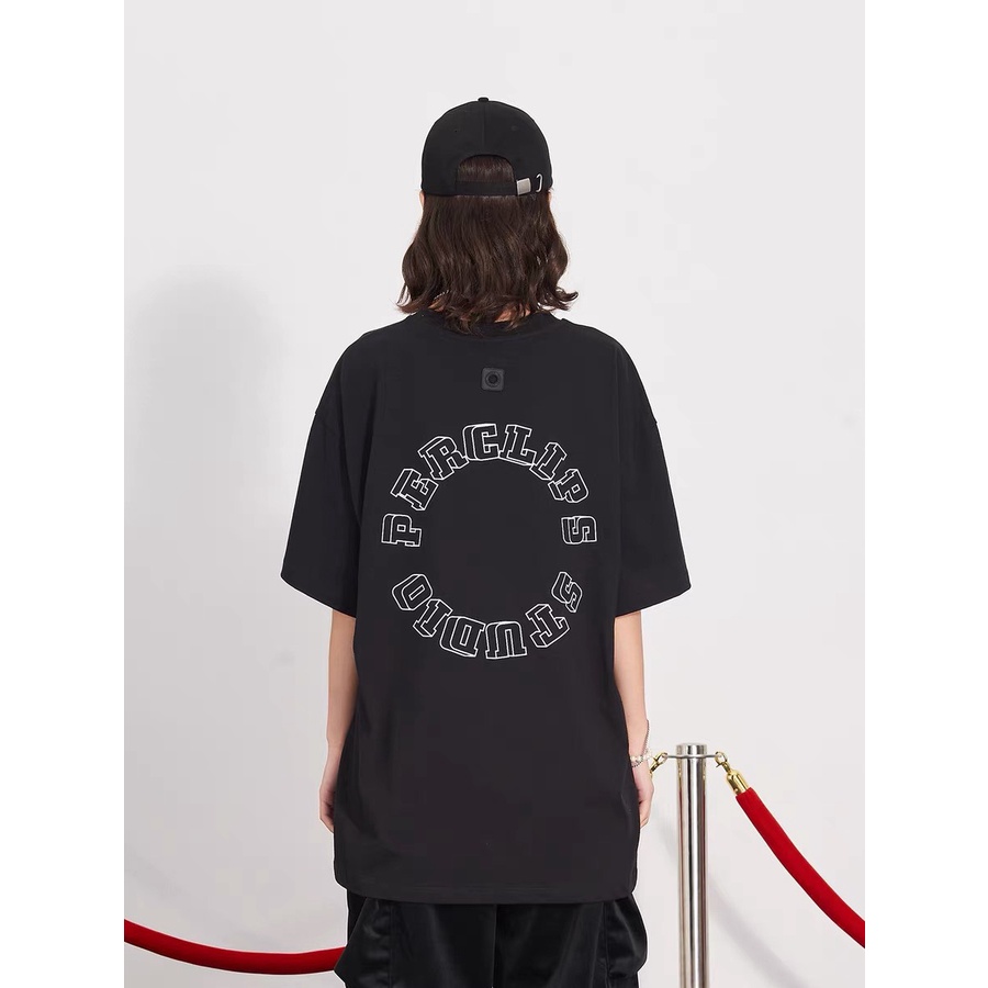 Áo thun unisex  basic tee phom rộng tay lỡ dành cho nam nữ shophienmai FG01