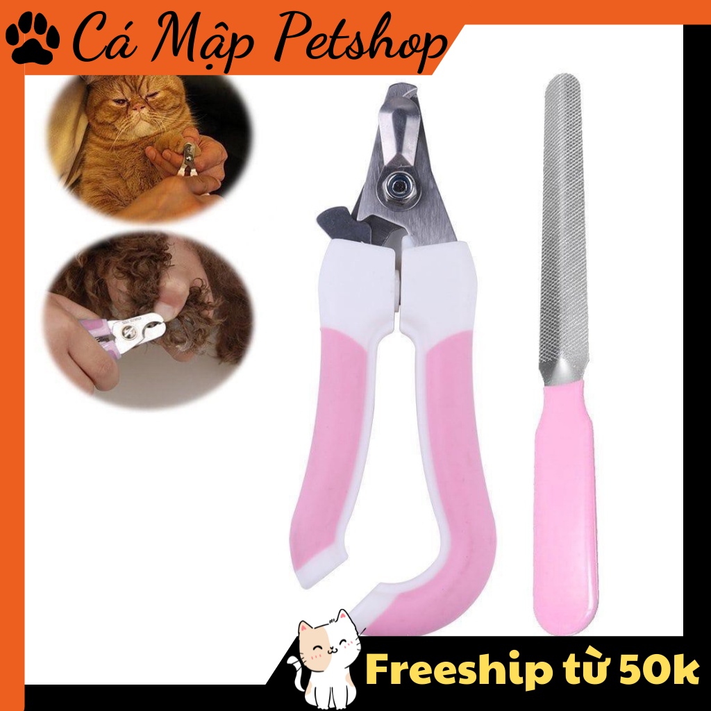 Kềm cắt móng cho chó mèo kèm dũa