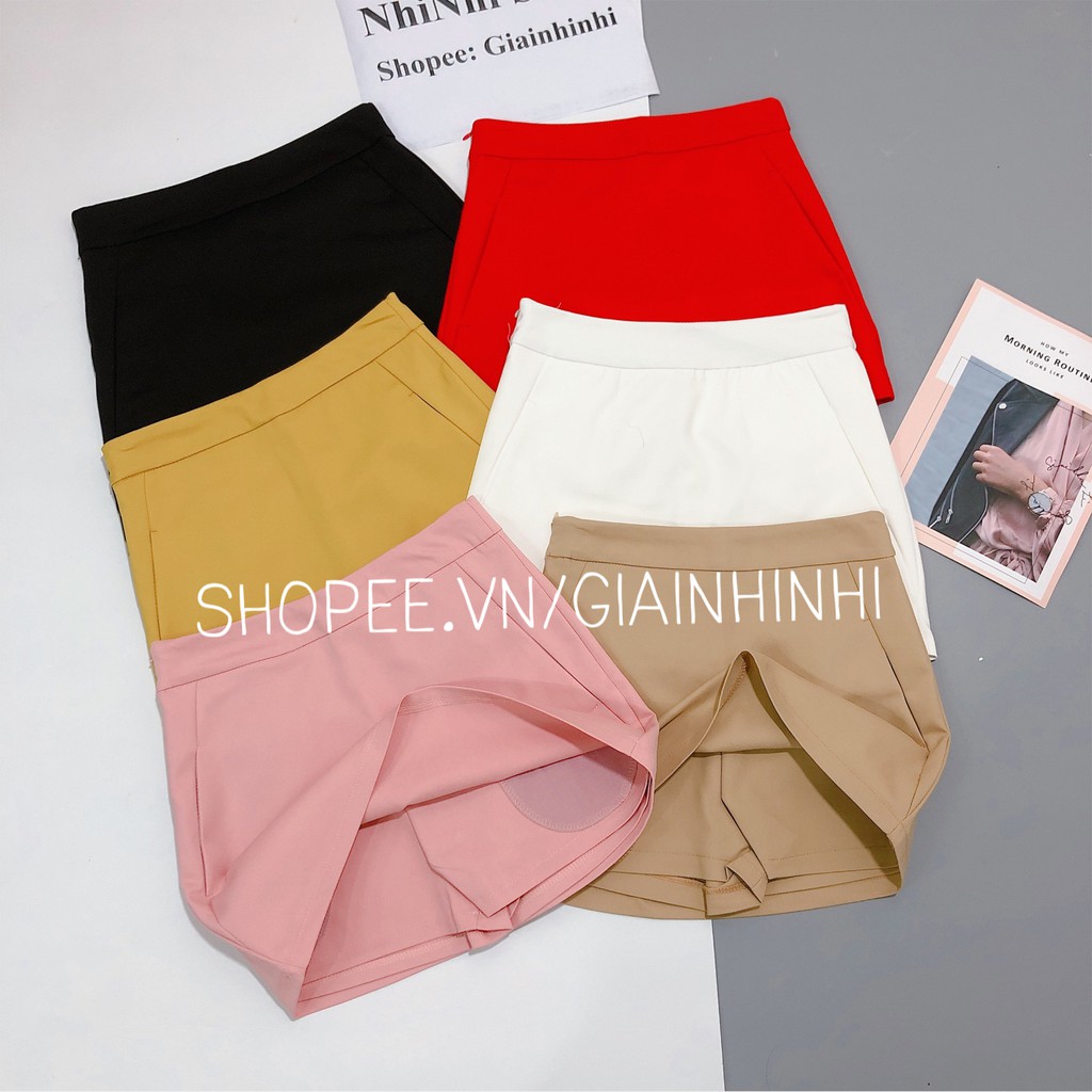 Chân váy dáng A, Chân váy Umi có lót quần khóa sườn CV253 - NhiNhi Shop | BigBuy360 - bigbuy360.vn