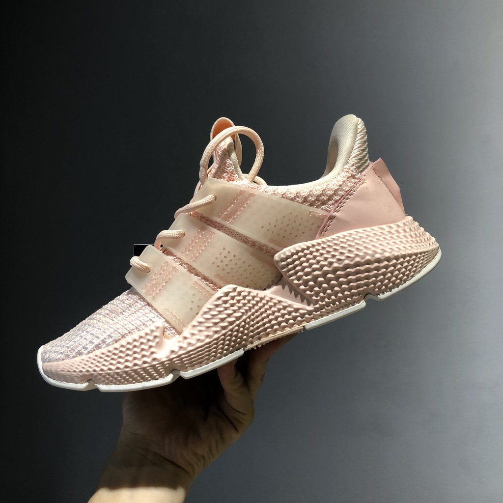 Giày thể thao sneaker Pro hồng sọc trong Hot trend bản trung