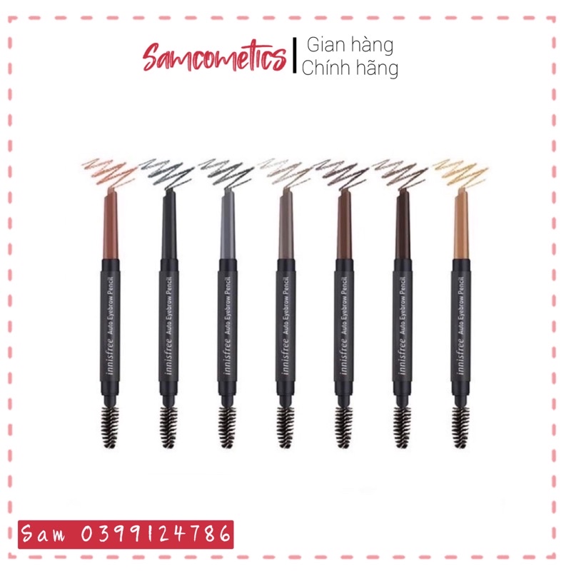 Chì kẻ mày Innisfree Auto Eyebrow Pencil