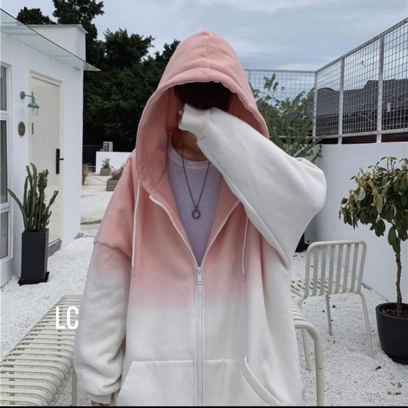 Áo khoác nỉ loang