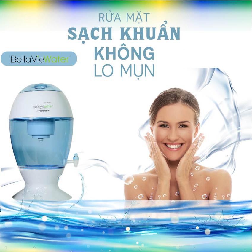 Bình Lọc Nước Ion Kiềm 20 Lít BellaVie Water - Hàng Nhập Khẩu Mỹ