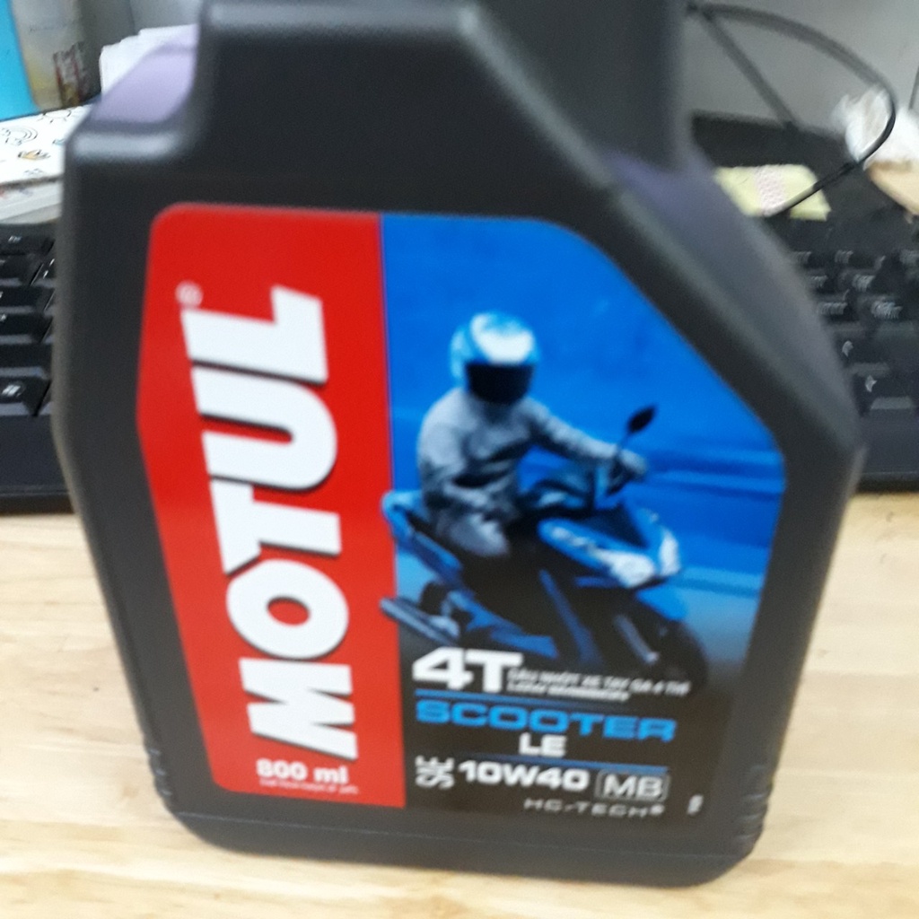 Motul Scooter LE 4T 10W40 800ml , Motul Gear Oil 80W90 120ml nhớt hợp số nhớt máy xe tay ga