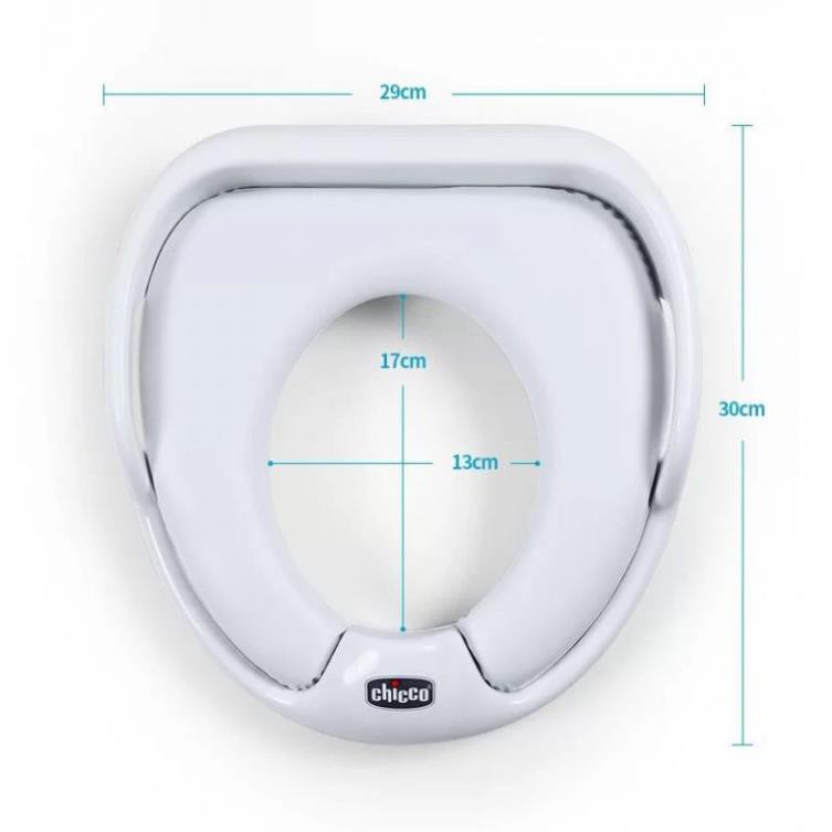 Thu nhỏ bồn cầu Chicco chính hãng, Bệ toilet, lót bồn cầu cho bé