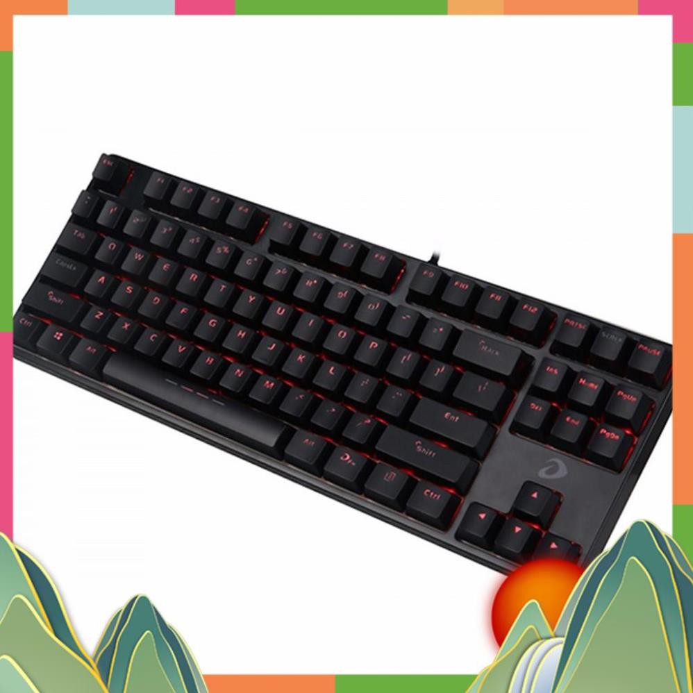 Bàn phím cơ Dareu EK87 - Mã cũ DK87 - Đèn led màu đỏ - Thay được keycap - Bảo hành 24 tháng - Lỗi 1 đổi 1 [ED]