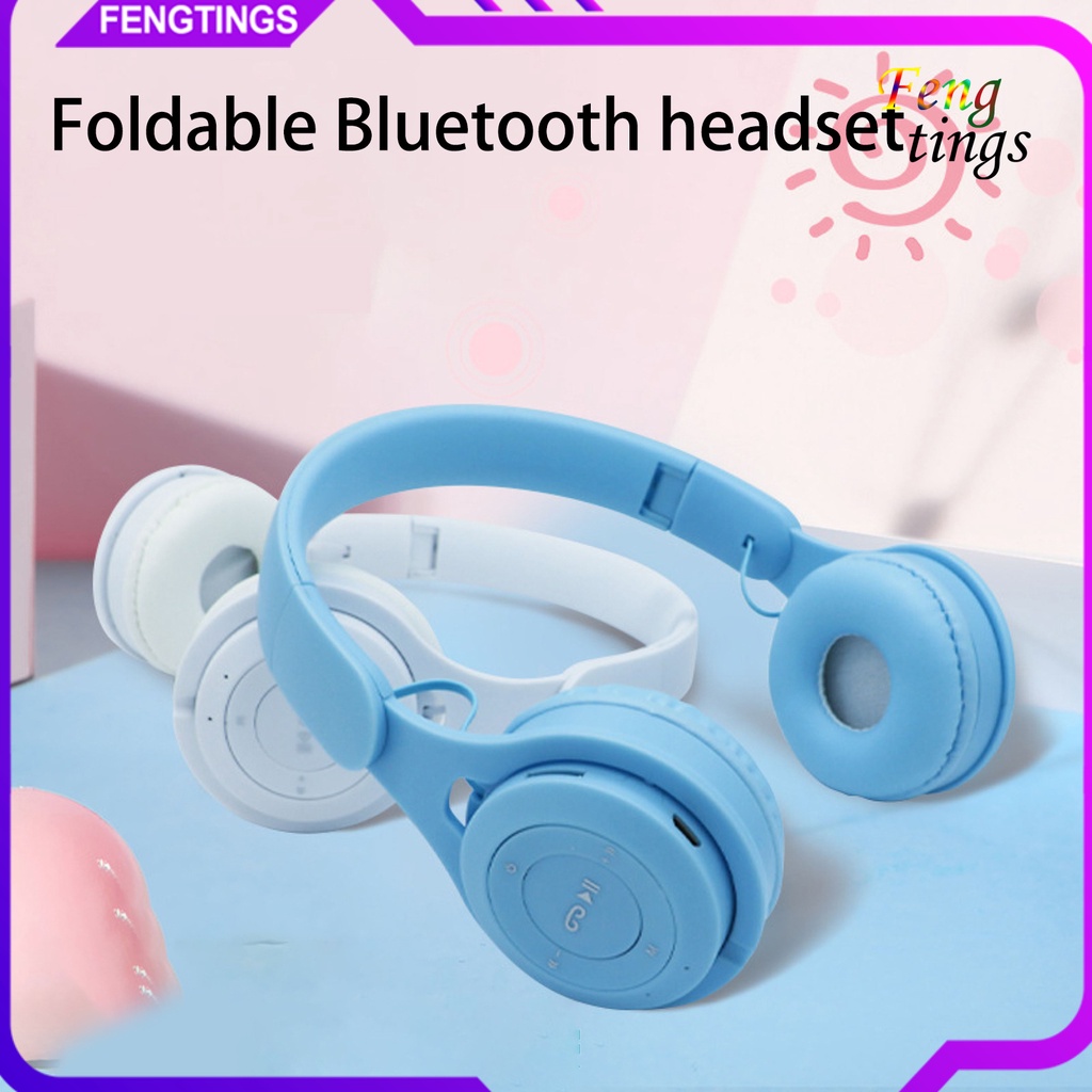 Tai nghe chụp tai bluetooth không dây gấp gọn âm trầm mạnh mẽ Y08