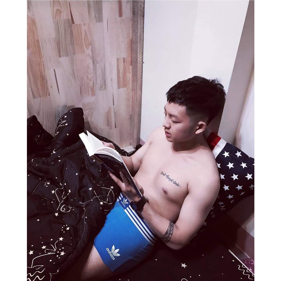 [free ship 50k + che tên đơn hàng] quần lót nam, quần lót boxer thun cotton cao cấp cho nam mạnh mẽ cá tính