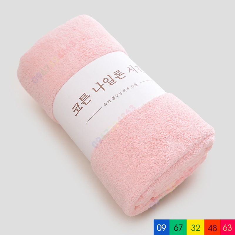 Khăn tắm bông XUẤT HÀN cao cấp 70x140cm