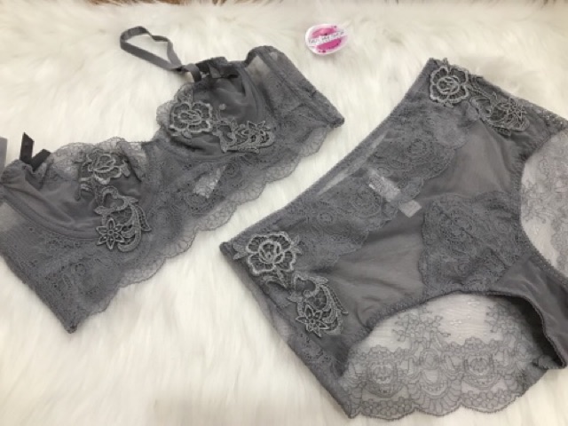 Set đồ lót ren hoa không mút, có gọng sexy | BigBuy360 - bigbuy360.vn