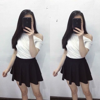 Áo lệch vai