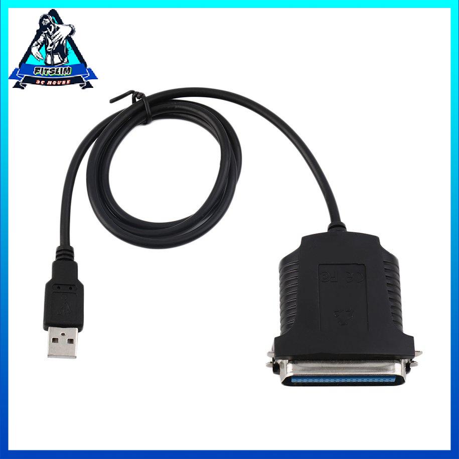 Cổng USB sang cổng song song LPT1 36 chân Bộ chuyển đổi cáp máy quét máy in IEEE 1284