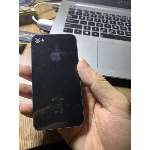 Nắp lưng iphone 4 tháo máy màu đen | WebRaoVat - webraovat.net.vn