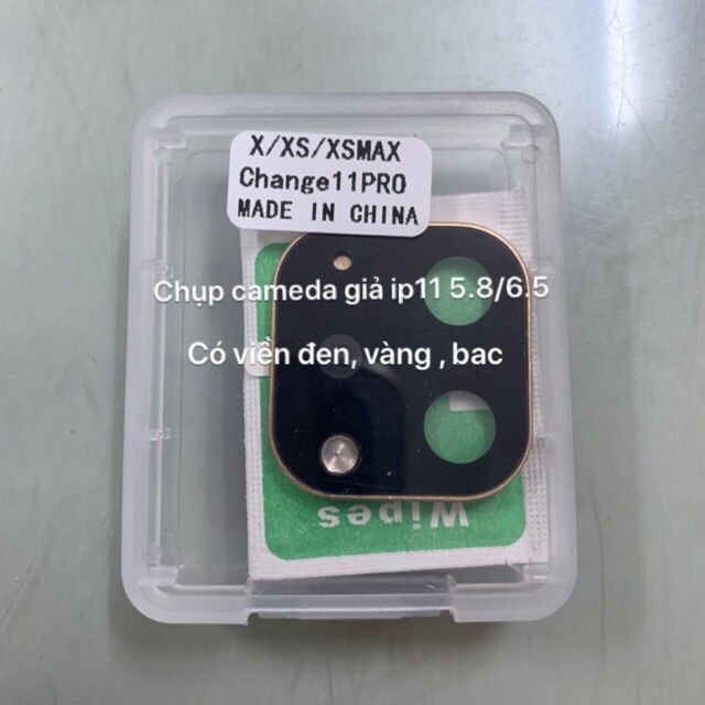 Dán bảo vệ Camera X / Xs / Xs max độ lên iPhone Pro Max