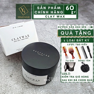 Sáp tạo kiểu Clay Wax 60g - Chính hãng Rusty Lab