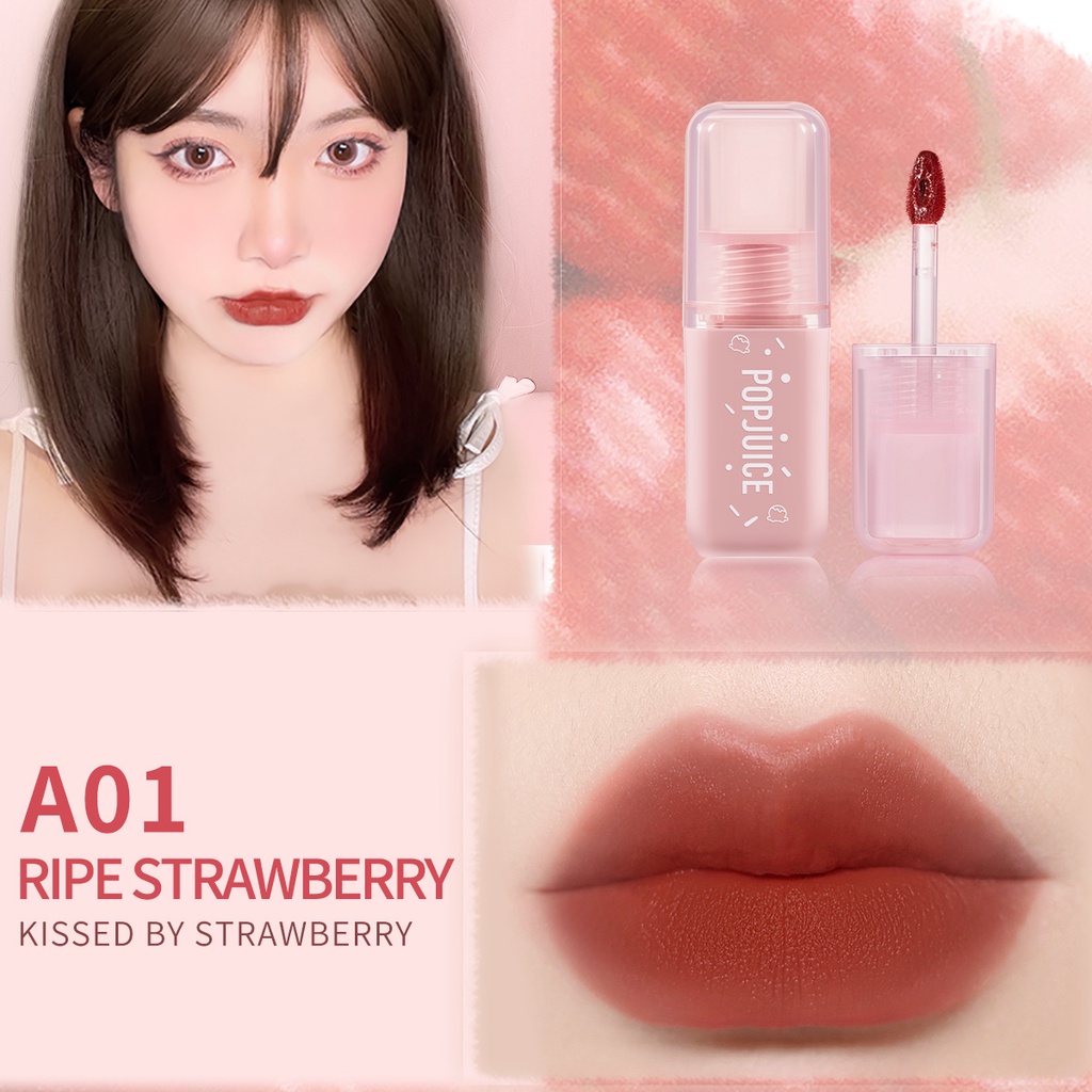 Son kem lì mềm mịn POPJUICE Ireneda dưỡng ẩm trang điểm nhẹ nhàng