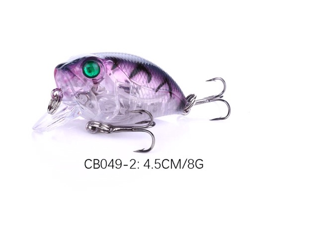 Mồi ruồi giả có bi siêu đưpj dài 4.5cm, nặng 8g