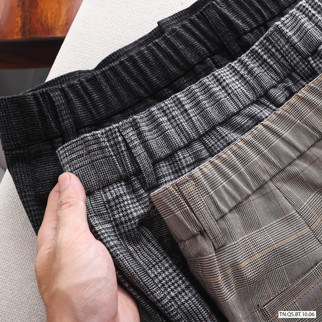 Quần Short Tây Âu Kẻ Sọc BENTINO, hàng chất liệu cao cấp 4 Màu trẻ trung sang trọng xuất xịn chính hãng