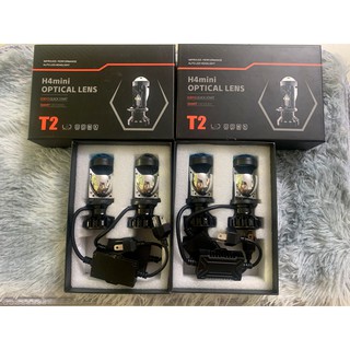 ĐÈN Bi Led T2 Mini H4 Ông TRÙM Phân Khúc ( 1 BÓNG )
