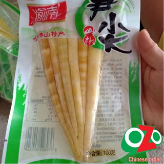 [Sẵn ] Măng trúc cay giòn Trung Quốc gói 100gram, 120gram