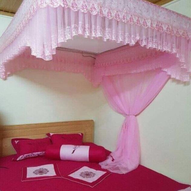 MÀN KHUNG CUNG ĐÌNH TUYN LẠNH PHỐI REN CAO CẤP