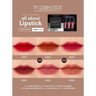 Sale SET 3 SON MINI TY COSMETICS