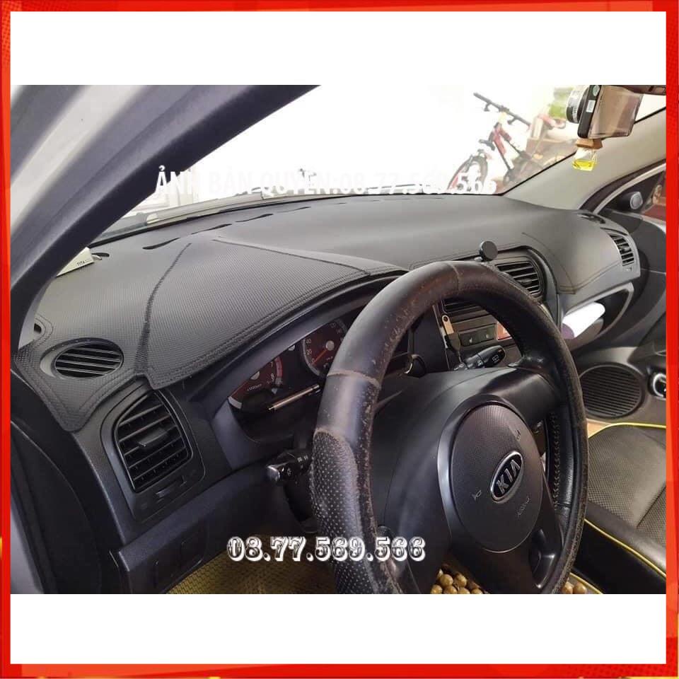 THẢM TAPLO GỖ KIA MORNING DA VÂN GỖ DA CARBON NHUNG LÔNG CỪU 3 LỚP CÓ CHỐNG TRƯỢT THẢM PHỦ LÓT CHE NẮNG TAPLO