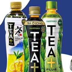 (HOT) Trà Olong Tea plus 455ml đủ vị lốc 6 chai