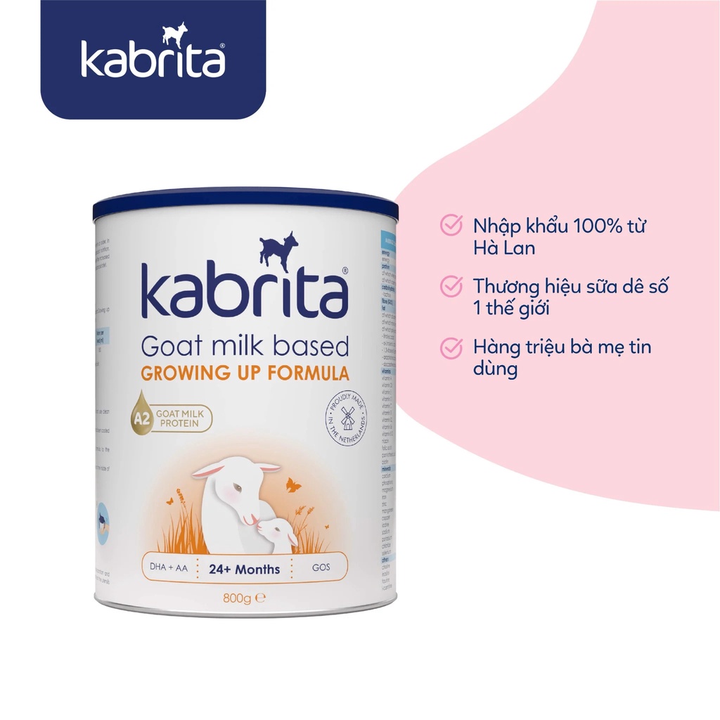 Sữa dê Kabrita số 3  - Lon 800g