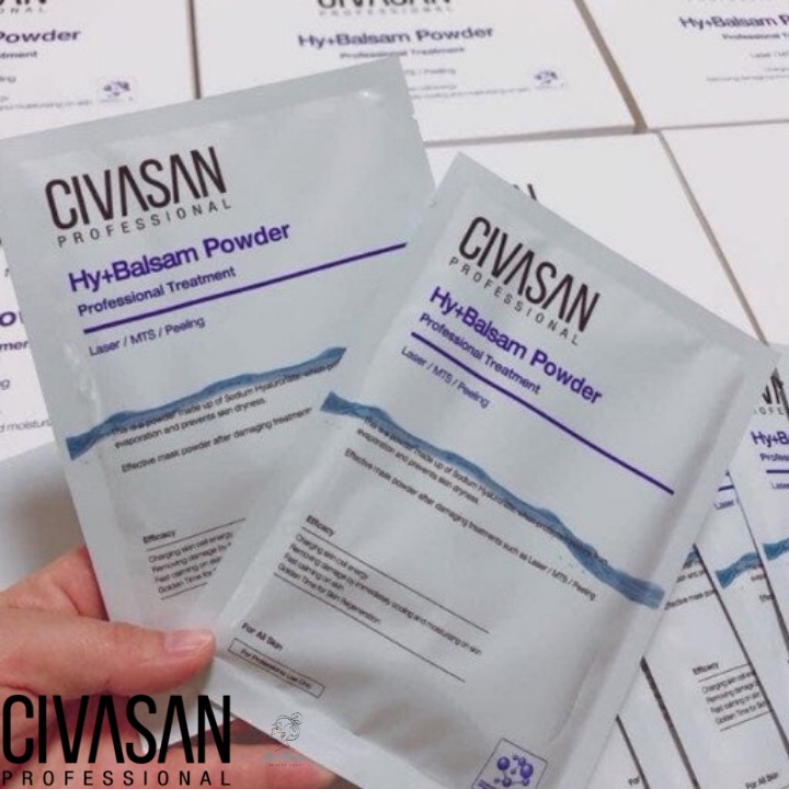 Mặt nạ dẻo phục hồi da căng bóng CIVASAN Hy+ Balsam Powder 60g
