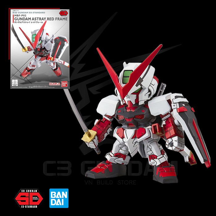 MÔ HÌNH GUNDAM SD EX GUNDAM ASTRAY RED FRAME SDEX BANDAI GUNDAM SEED