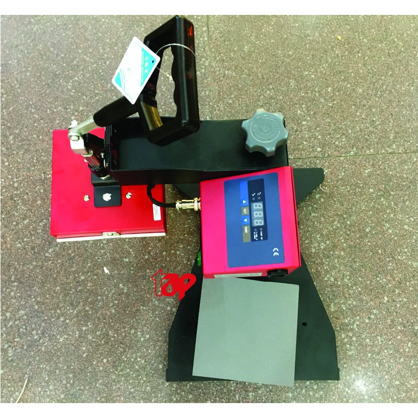 💥 Máy Ép Logo Kích Thước 15x15cm Ép Chuyển Nhiệt Ép Tem Mác Lên Quần Áo 👕