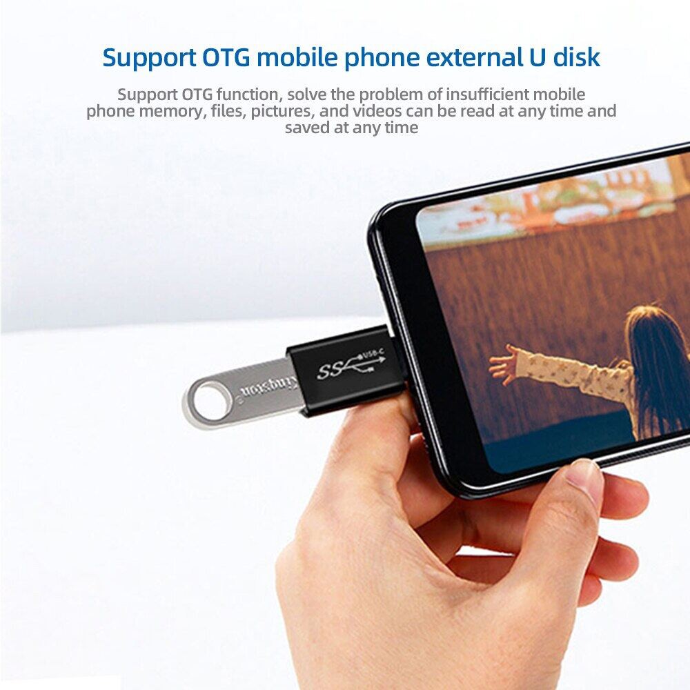 Đầu Chuyển Đổi USB Type C OTG Sang USB 3.0 Cho Laptop Macbook Pro Air Samsung Xiaomi Huawei LG Oppo