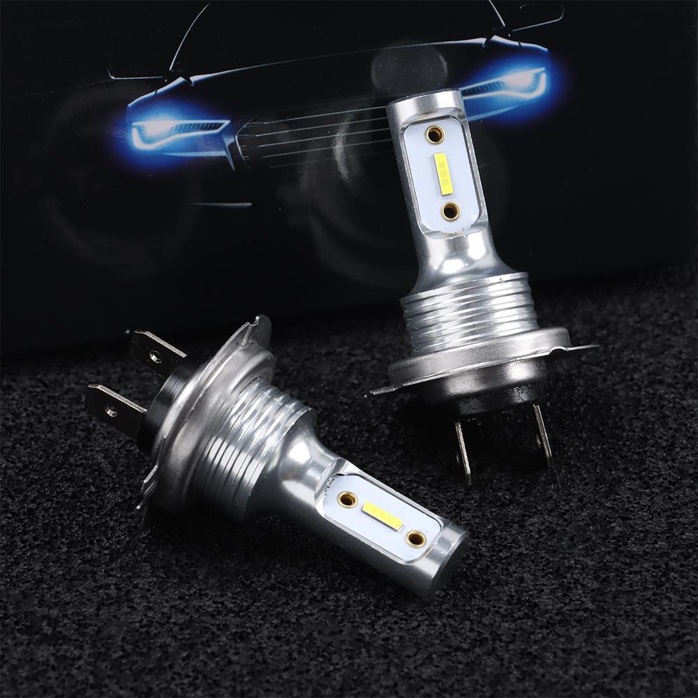 2 Bóng Đèn LED Phá Sương Mù 6500K 80W H7 Chuyên Dụng Cho Xe Hơi