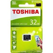 FREESHIP 99K TOÀN QUỐC_Thẻ Nhớ Toshiba M203 MicroSD 32GB (100MB/s)