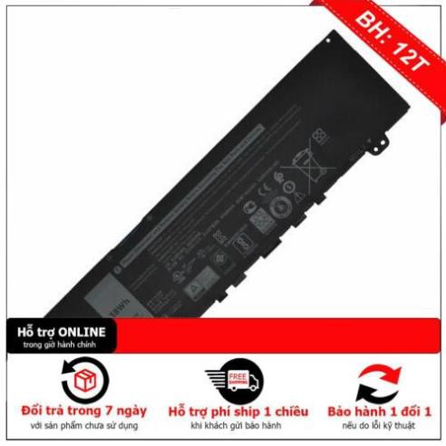 Pin battery laptop Dell Inspiron 13 7000 7373 7370 5370 Vostro 13 5000 F62G0 F62GO