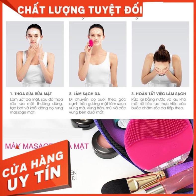 Sale Sốc -  MÁY RỬA MẶT CẦM TAY FOREVER MINI CAO CẤP NỘI ĐỊA TRUNG . Siroshop.