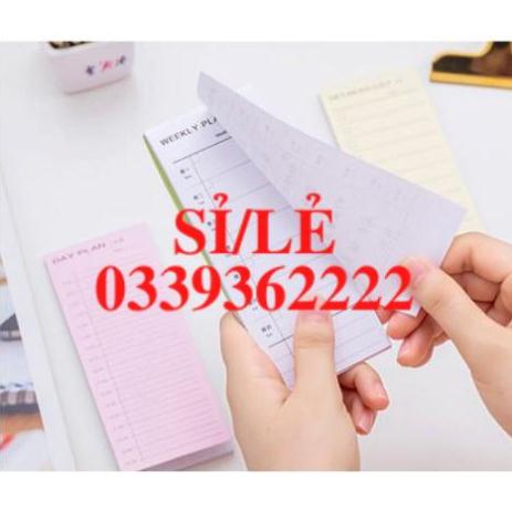 [ HAIANHSHOP ] Note Ghi Kế Hoạch - Bảng Lập Kế Hoạch Hàng Ngày - Check List/ To Do List Note  Duashop &gt;