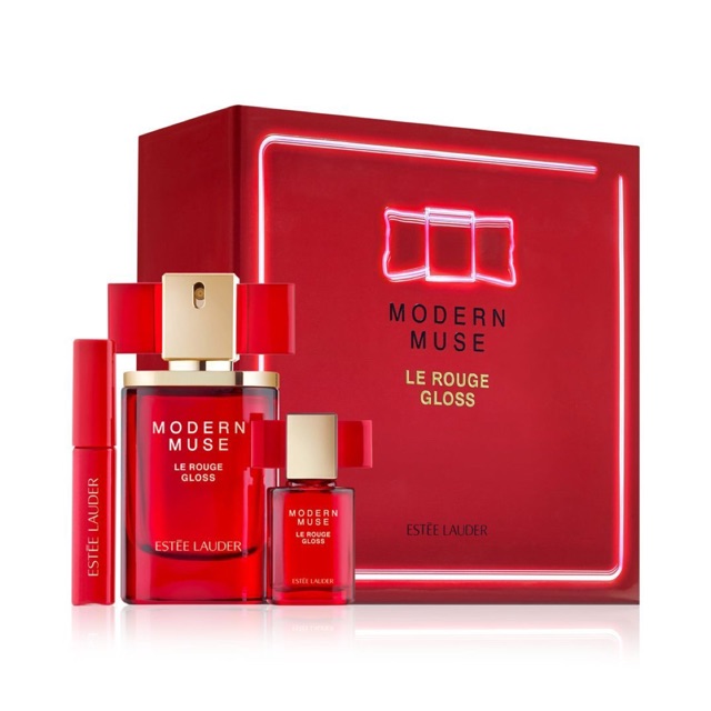 💥 Gift set nước hoa Modern Muse Le Rouge Gloss - Estee Lauder