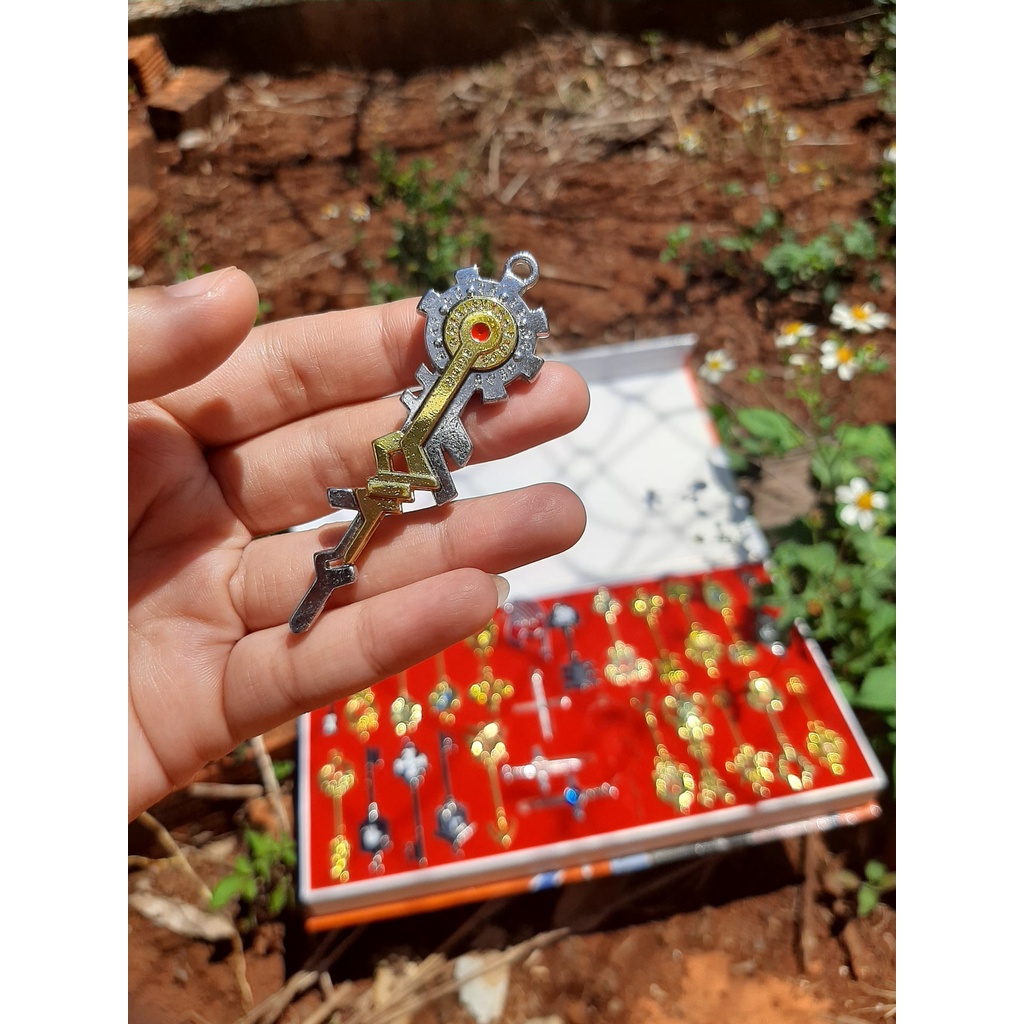 Bộ phụ kiện khóa lẻ tinh linh Lucy 26 món - FAIRY TAIL - Baystore