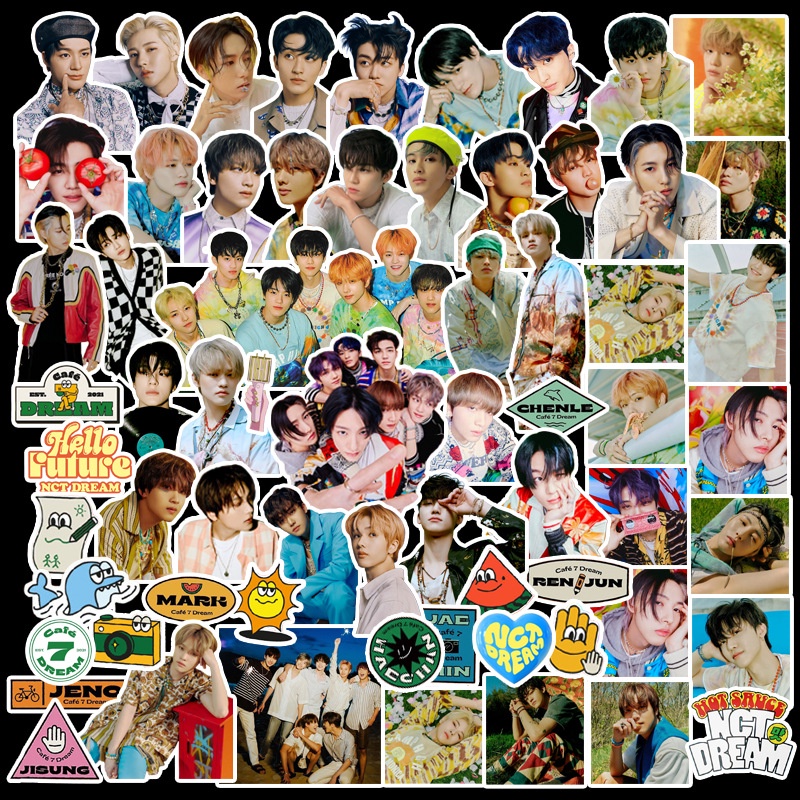 NCT DREAM Album Glitch Mode Stickers NCT27 Phone Luggage Tag Diy Sticker