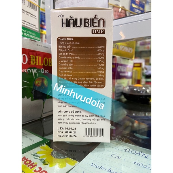 Viên uống Hàu Biển DMP