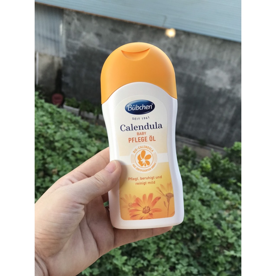 Bộ Sản Phẩm Chăm Sóc Da cho em bé Hữu Cơ Calendula Bubchen Đức