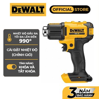 Máy thổi hơi nóng dùng pin 18V DEWALT DCE530 Chính hãng