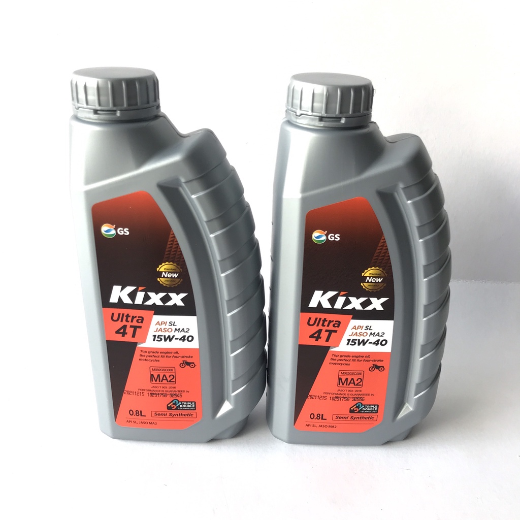 Dầu Nhớt Kixx Ultra 10W40 và 15w40 0.8L Nhập Khẩu Hàn Quốc